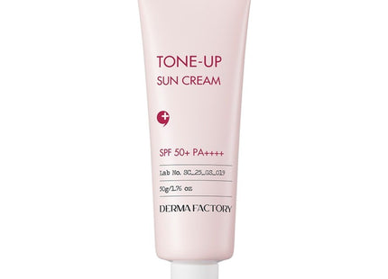 DERMA FACTORY  Tone Up Sun Cream SPF50+ PA++++ 50g 1pc