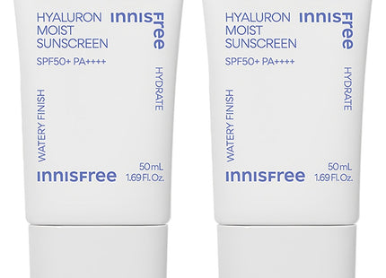 INNISFREE  Hyaluron Moisture Sunscreen SPF50+ PA++++, 50ml, 2 Count