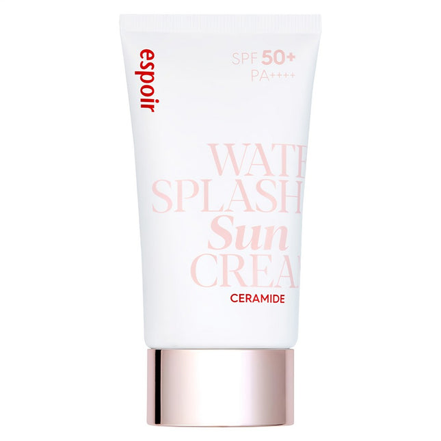 ESPOIR  Water Splash Ceramide Sun Cream SPF50+ PA++++, 60ml, 1 count