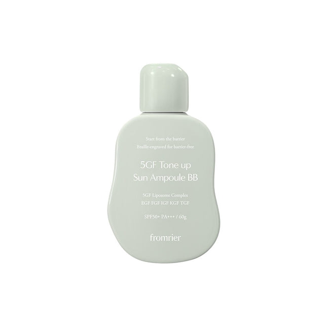 FADE FREE FROM-LIE  5GF Tone-Up Sun Ampoule BB Tone-Up Sun Cream Hybrid Sunscreen EGF FGF IGF, Olive Green, 60g, 1 Count