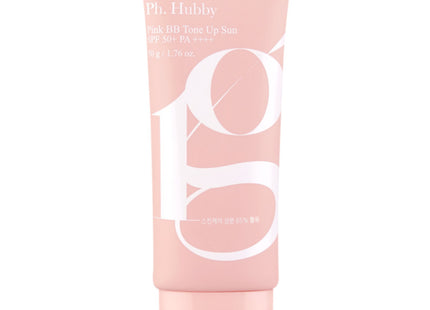 PH HUBBY  Pink BB Tone-Up Sun Cream 50g Tube SPF50 PA++++, 50ml, 1 Count