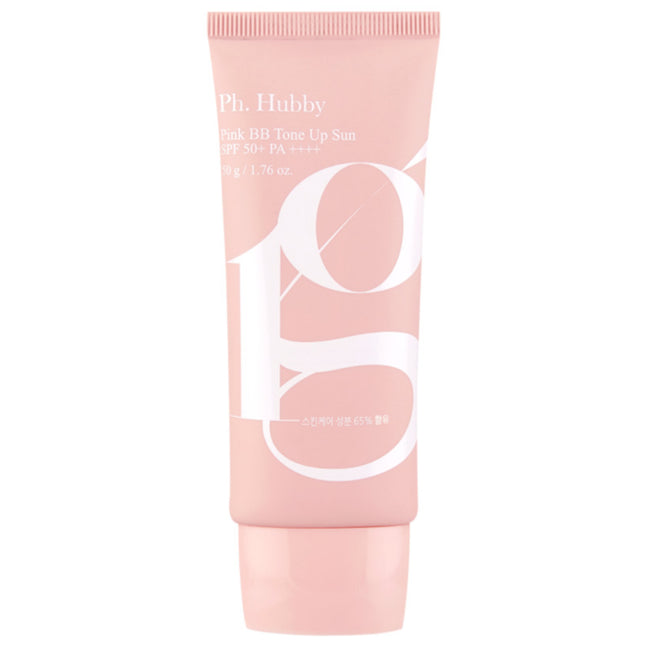 PH HUBBY  Pink BB Tone-Up Sun Cream 50g Tube SPF50 PA++++, 50ml, 1 Count