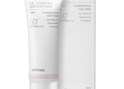 CELLAMAX Cellamax Oil Control Light Sun Cream SPF50+ PA++++, 40ml, 1 Count