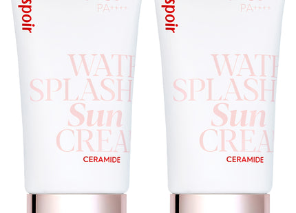 ESPOIR  Water Splash Ceramide Sun Cream SPF50+ PA++++, 60ml, 2 count