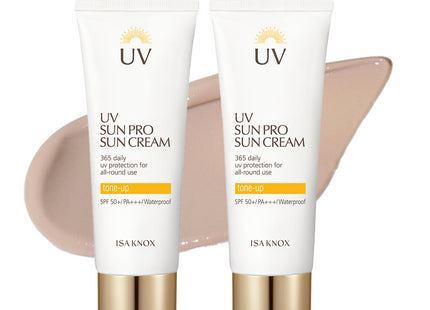ISA KNOX  UV SUN PRO 365 DAILY COVER DUO SET SPF50+ PA+++, 70ml, 2 Count