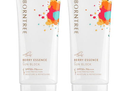 BONTREE  Berry Essence Sunblock SPF50+ PA++++ 50ml 2 Count