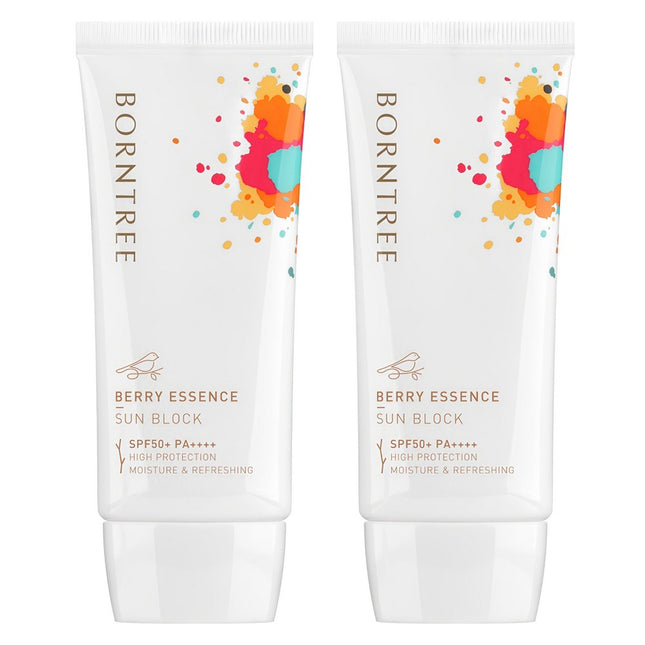 BONTREE  Berry Essence Sunblock SPF50+ PA++++ 50ml 2 Count