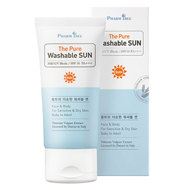 PALM TREE Palm Tree The Milder Washable Sun SPF35 PA+++, 50ml, 1 Count