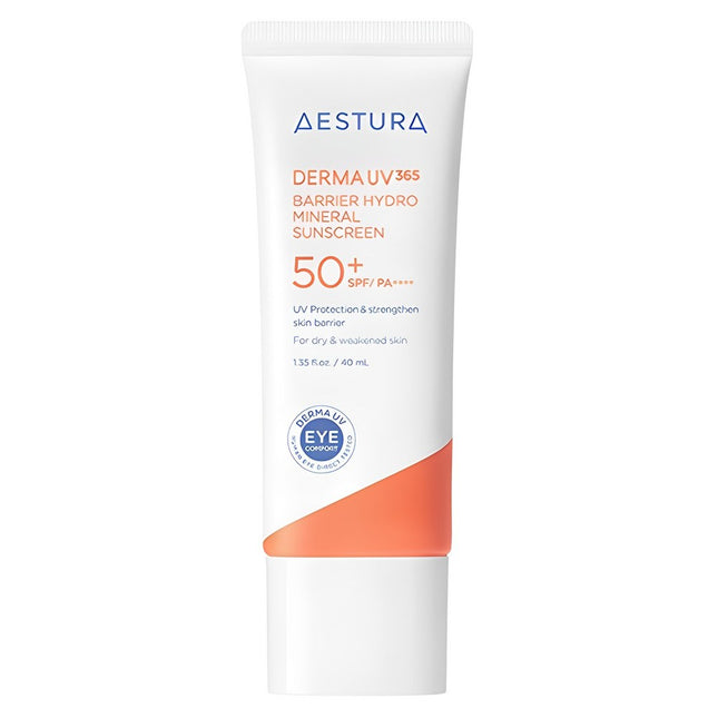 ESTĒLAUDER  Derma UV365 Barrier Moisture Mineral Sunscreen SPF50+ PA++++, 40ml, 1 Count
