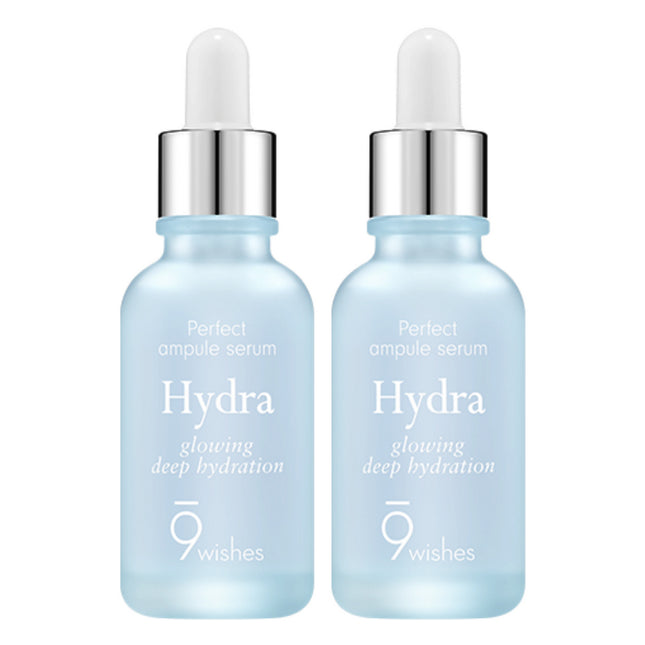 9WISHES  Hydra Ampoule 2nd Generation 30ml 2 Count