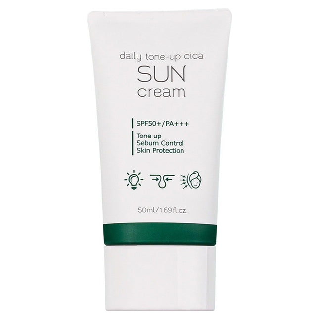 PRETTY DAYLY Tone Up Cica Sun Cream SPF50+ PA+++, 50ml, 1ea