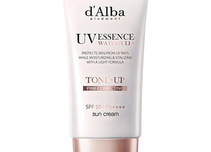 D'ALBA  Waterful Tone-Up Sun Cream SPF 50+ PA++++, 50ml, 1 count