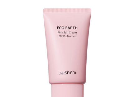 THE SAEM  Eco Earth Power Pink Sun Cream SPF50+ PA++++, 50g, 1 Count