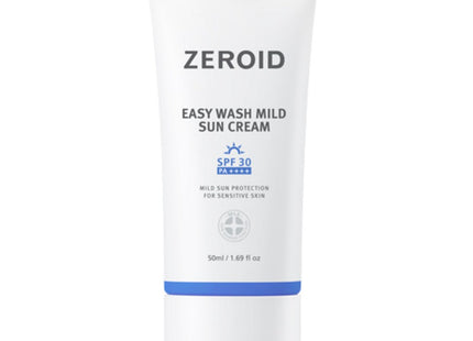 ZEROID  Easy Wash Mild Sun Cream SPF30/PA++++ 50ml 1 count