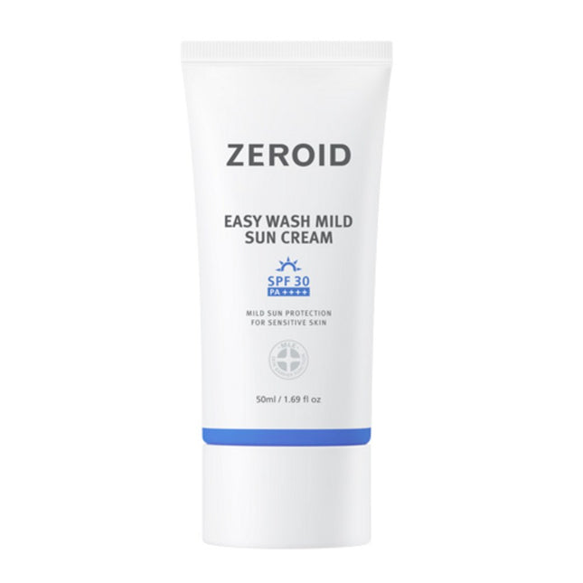 ZEROID  Easy Wash Mild Sun Cream SPF30/PA++++ 50ml 1 count
