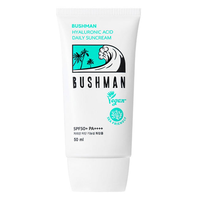 BAUSCH & LOMB  Bushman Hyaluronic Acid Daily Sunscreen SPF50+ PA++++, 50ml, 1 Count