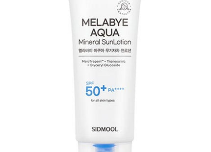 SIDMOOL Sidmool Melabuy Aqua Inorganic Sun Lotion SPF50+ PA++++ 50g 1ea