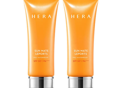 HERA  SUN MATE LEPORTS PRO WATERPROOF SUN CREAM SPF50+ PA++++, 70ML, 2PACK
