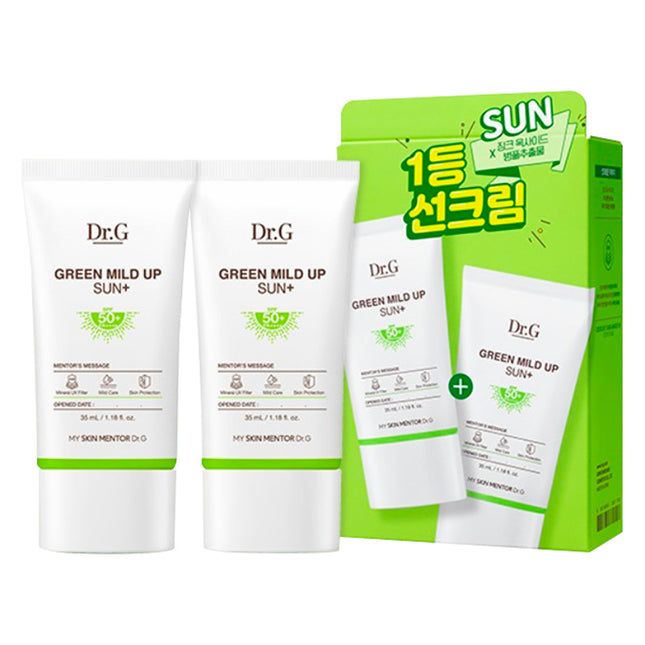 DR.G  Green Mild Up Sun+ SPF50+ PA++++, 35ml, 2 Pack