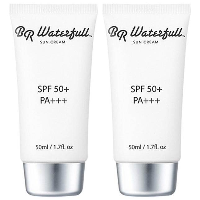 BIALWATERFUL  Sunscreen SPF50+ PA+++, 50ml, 2 Count