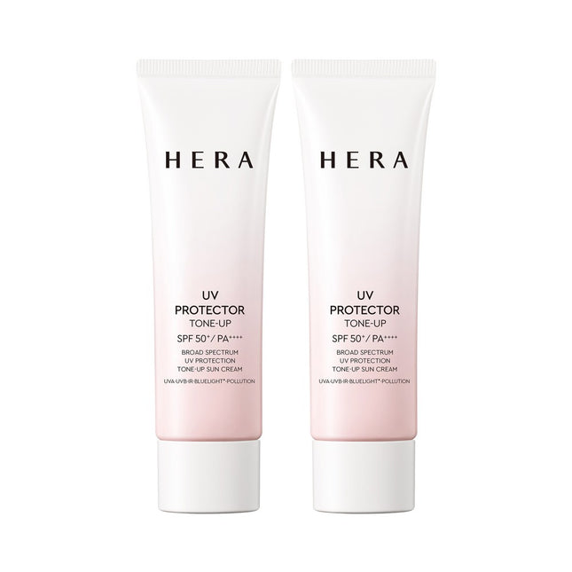 HERA  UV Protector Tone-Up Sun Cream SPF50+ PA++++, 50ml, 2 count