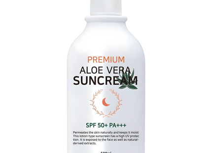 DRMOON  Premium Aloe Vera Sun Cream SPF50+ PA+++ 500ml 1 pack