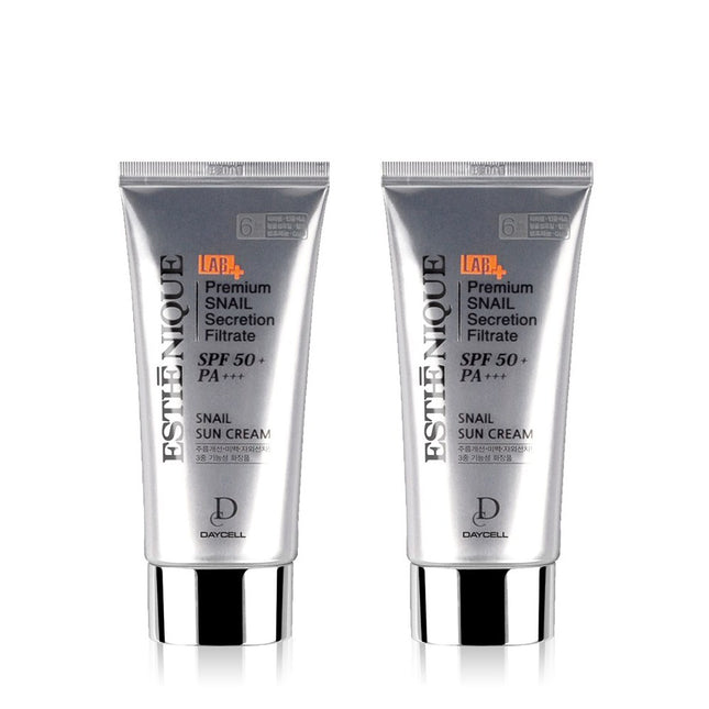 DAYCELL ESTHÉTIQUE  Snail Sun Cream 70g (2 Pack)