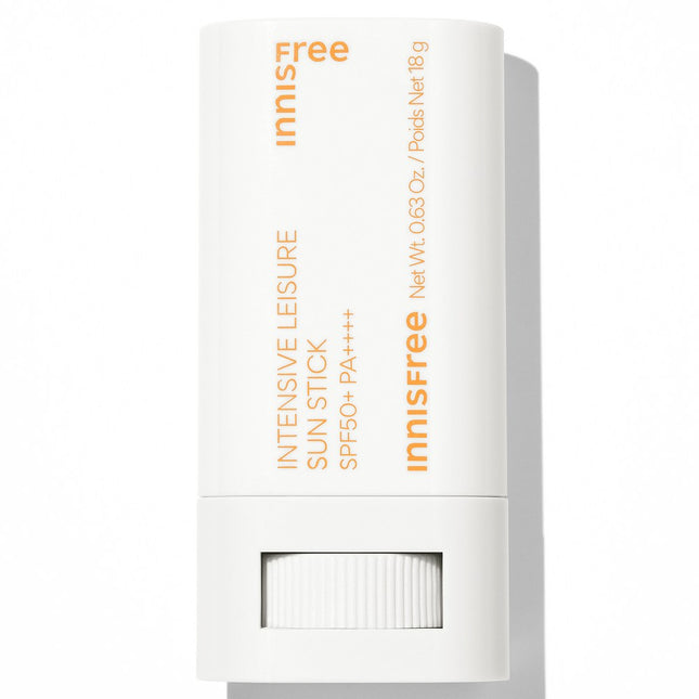 INNISFREE Innisfree Intensive Leisure Sunstick SPF50+ PA++++, 18g, 1 Count