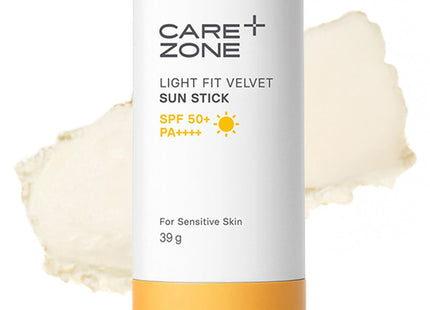 CAREZONE  Light Fit Velvet Sun Stick SPF50+ PA++++, 39g, 1 Count
