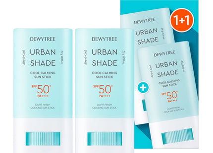 DEWY TREE  Urban Shade Cool Calming Sun Stick SPF50+ PA++++, 20g, 2 Count