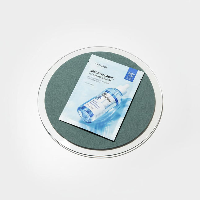 WELLAGE Real Hyaluronic Blue Ampoule Mask 1ea