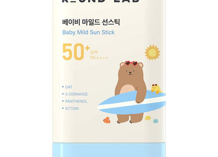 ROUND LAB  Birch Juice Moisturizing Sun Stick SPF50+ PA++++, 21g, 1 Count