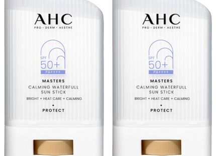AHC  Masters Calming Waterful Sunstick SPF50+ PA++++, 22g, 2 Pack