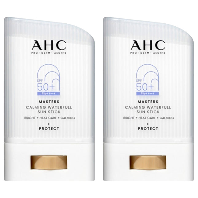 AHC  Masters Calming Waterful Sunstick SPF50+ PA++++, 22g, 2 Pack