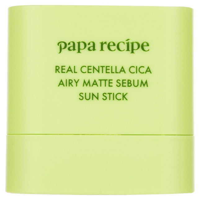 PAPA RECIPE  Real Centella Cica Airy Matte Sebum Sunstick SPF50+ PA++++, 10g, 1 count
