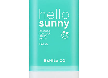 BANILA CO  Hello Sunny Essence Sun Stick Fresh SPF50+ PA++++, 18.5g, 1count