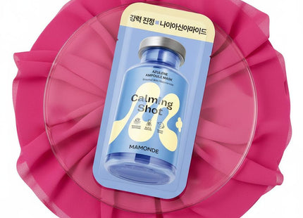 MAMONDE Calming Shot Azulene Ampoule Mask Pack 1 Sheet