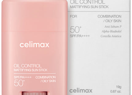 CELLMAX Cellmax Oil Control Mattifying Sunstick SPF50+ PA++++, 19g, 1pc