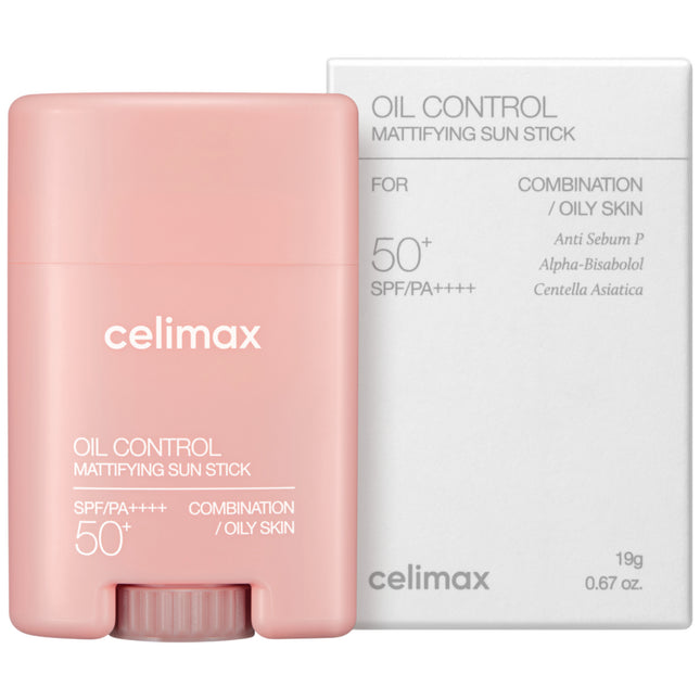 CELLMAX Cellmax Oil Control Mattifying Sunstick SPF50+ PA++++, 19g, 1pc