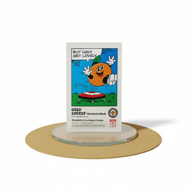 UGLYLOVELY Nutrient Moisturizing Mandarin Mask 1 Sheet