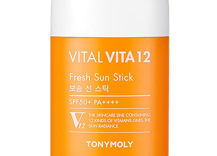 TONYMOLY  Vital Vita 12 Fresh Sun Stick SPF50+ PA++++ 22g 1 Pack