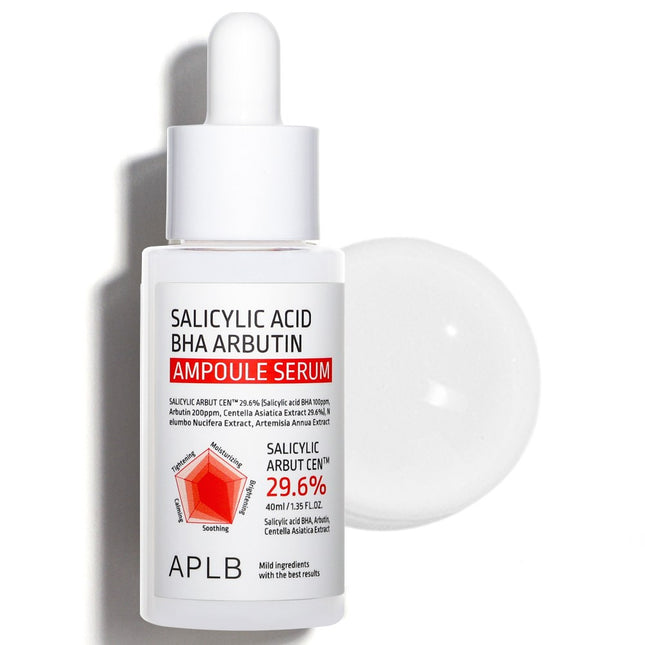 APLB  Salicylic Acid BHA Arbutin Ampoule Serum 40ml 1 Count