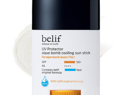 BELIF  UV Protector Aqua Bomb Cooling Sun Stick SPF50+ PA++++, 14g, 1 piece