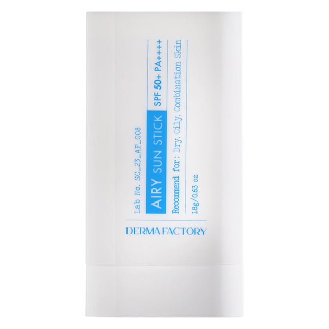 DERMA FACTORY  Airy Sun Stick SPF50+ PA++++, 18g, 1 piece