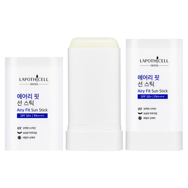 LAPOTHICELL  Airy Fit Sun Stick SPF50+ PA++++ (2pcs)