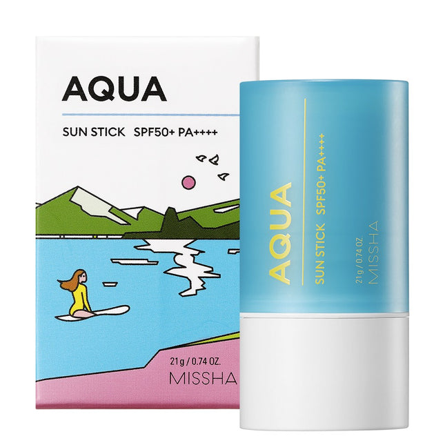MISSHA  ALL AROUND SAFE BLOCK AQUA SUNSTICK WATERPROOF SPF50+ PA++++, 21g, 1ea