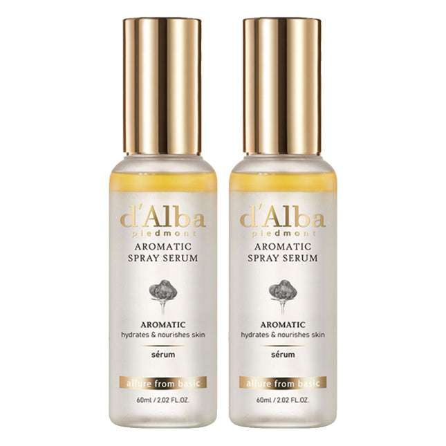 D'ALBA White Truffle First Aromatic Spray Serum 60ml, Set of 2