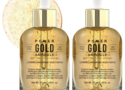 EUNYUL  Power Repair Gold Ampoule, 50ml, 2 count