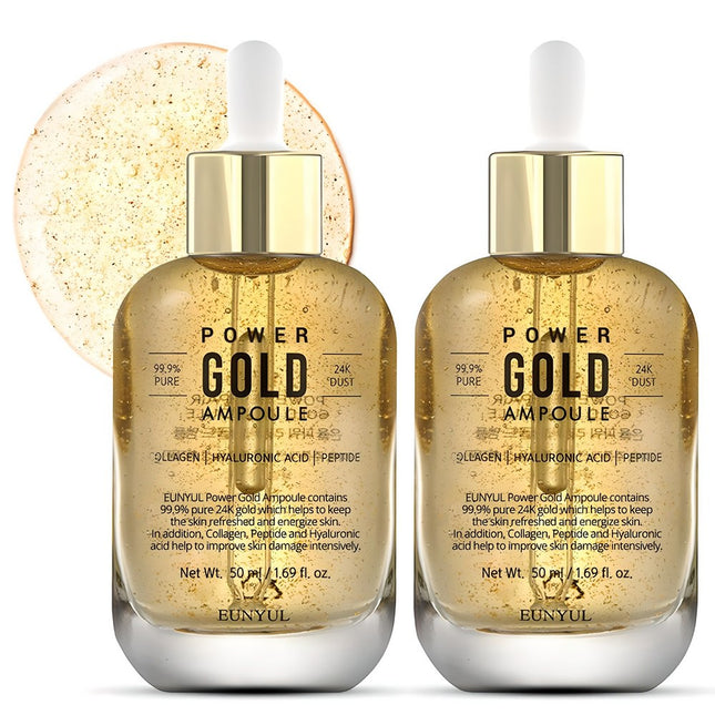 EUNYUL  Power Repair Gold Ampoule, 50ml, 2 count