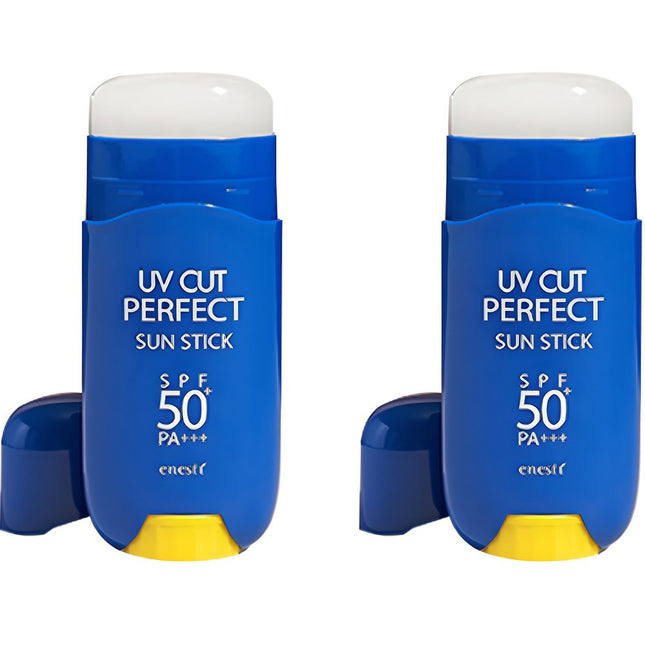 ENESTEE  UV CUT PERFECT SUNSTICK SPF50+ PA+++, 23g, 2 Count